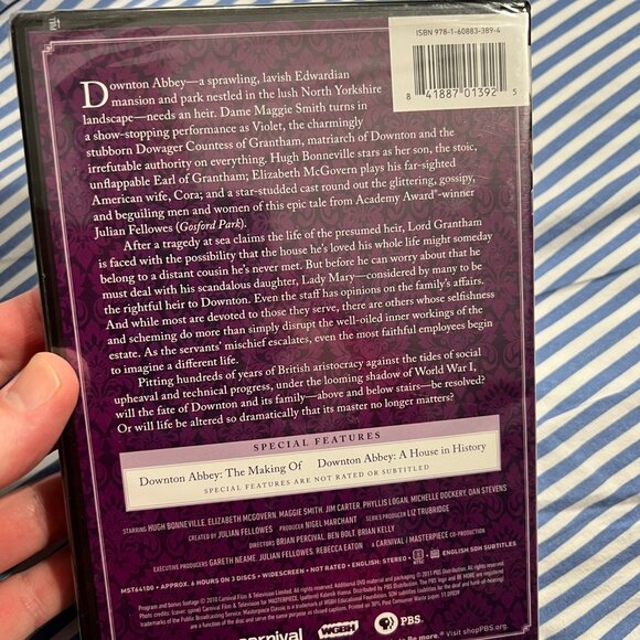 Downton Abbey Season 1 (Masterpiece) DVD - Picture 6 of 7